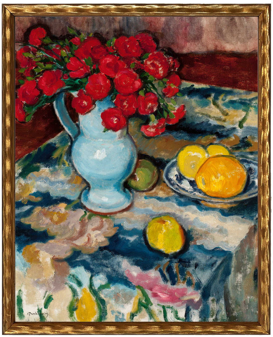 Flowers in Vase Painting