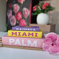 MDF & Canvas Book Storage Box - Set of 3