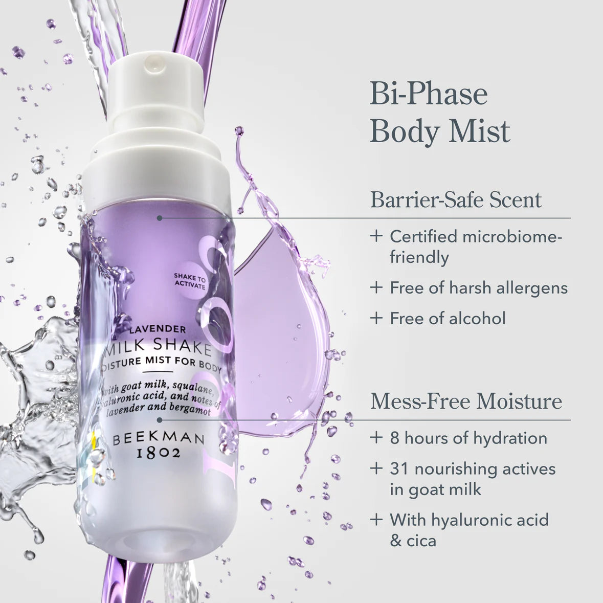 Beekman 1802 Lavender Milk Shake Moisture Mist