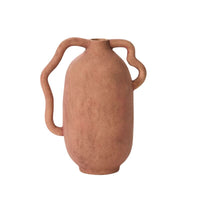 Meander Vase - Terracotta