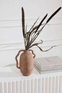 Meander Vase - Terracotta