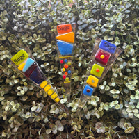 Assorted Glass Herb Markers