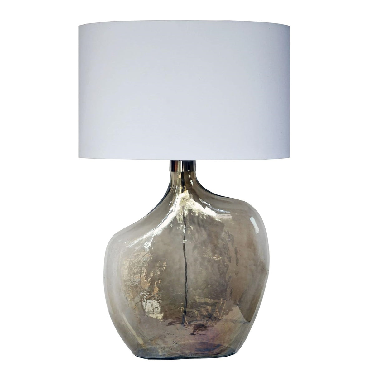 Glass Base Table Lamp