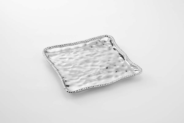 Pampa Bay Titanium-Plated Ceramic Small Square Plate