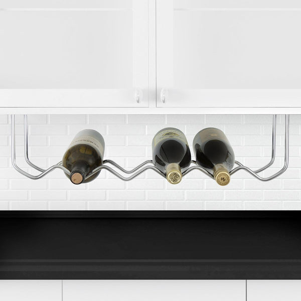Under Cabinet Wine Rack