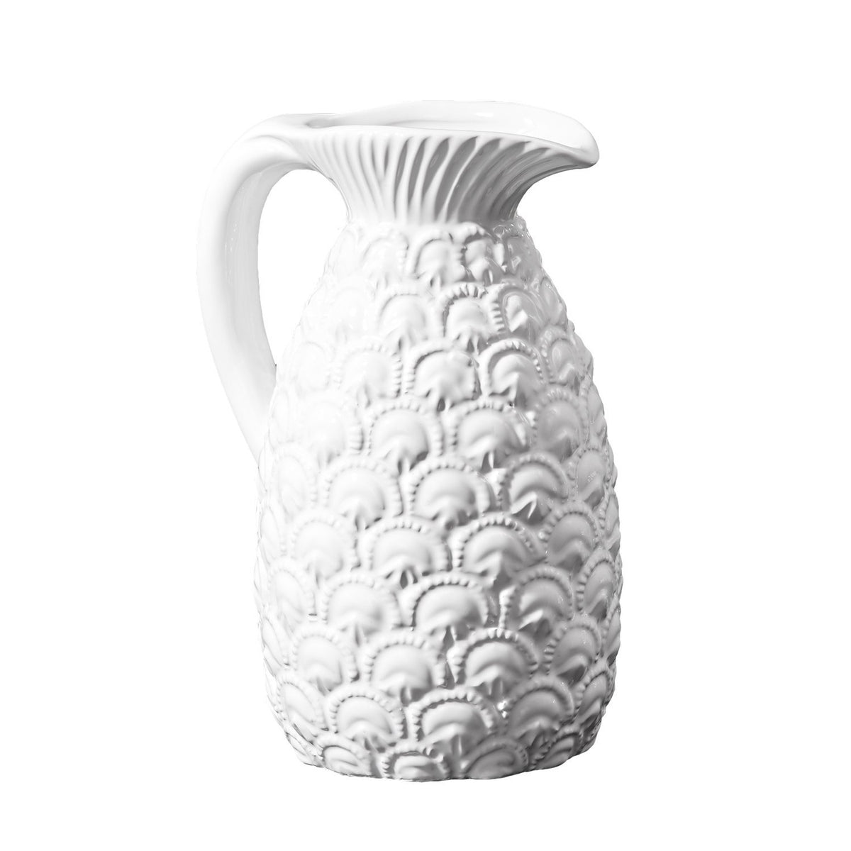 White Pineapple Pitcher