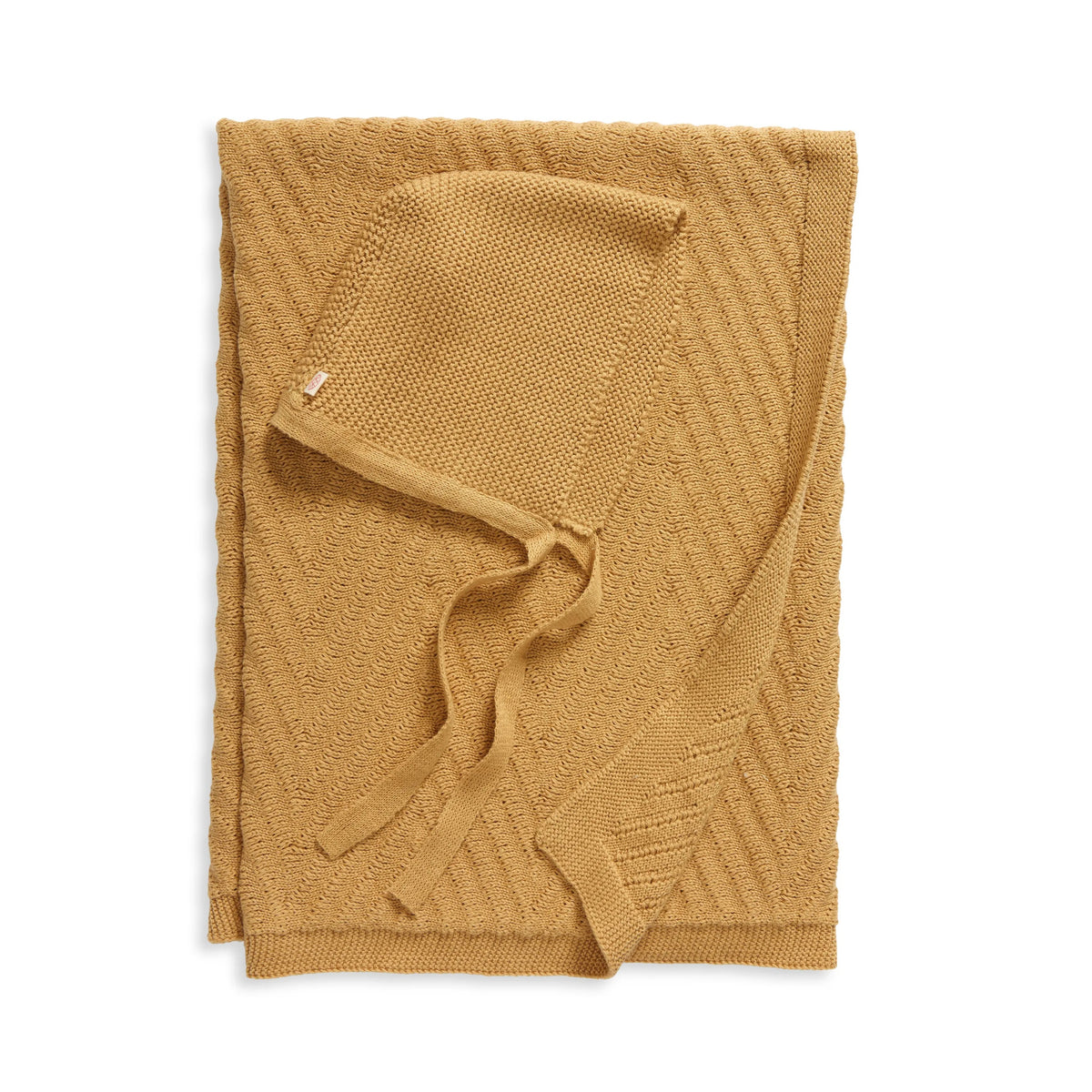 Pink Lemonade Panache Infant Blanket & Bonnet Set