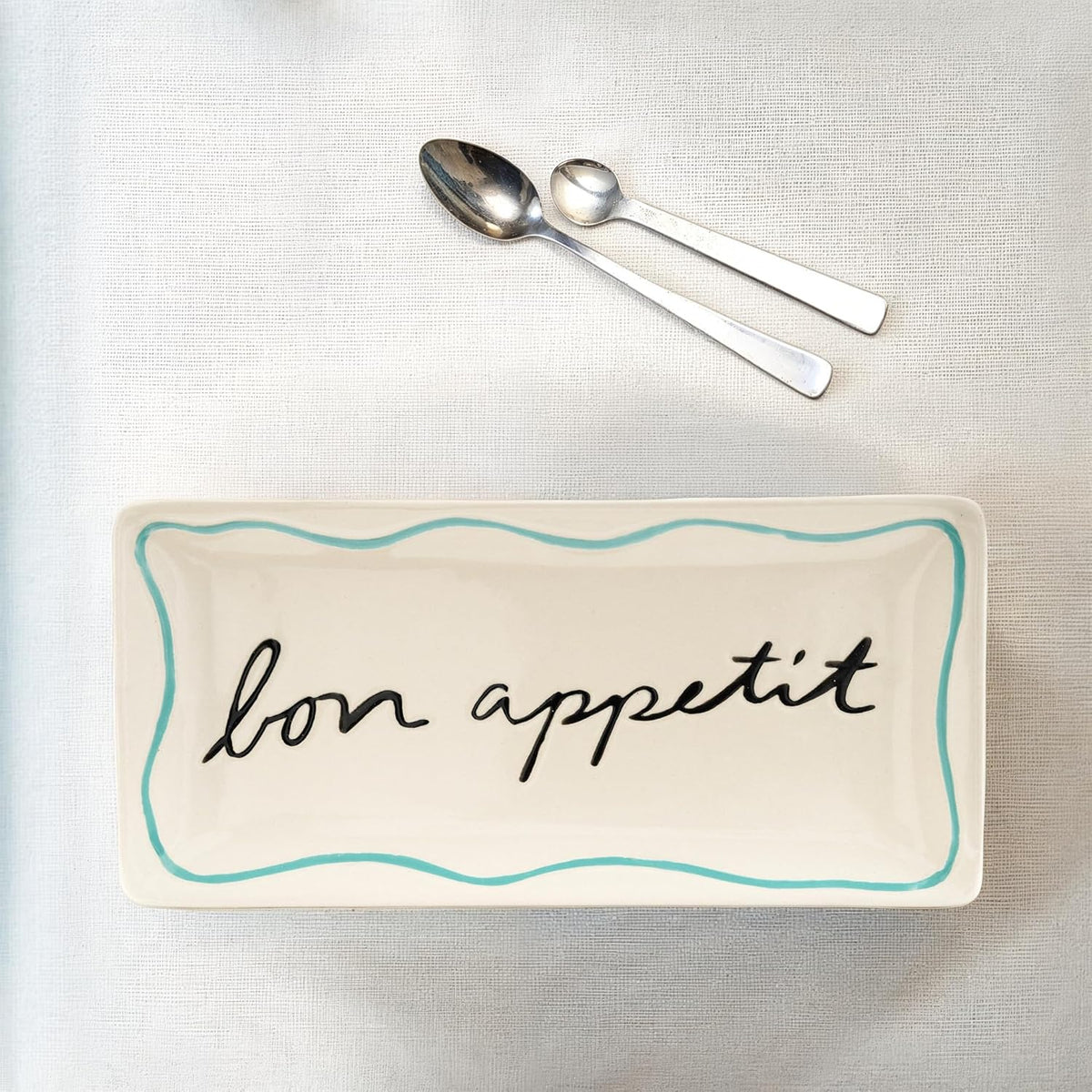 Bon Appétit Stoneware Platter