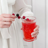 Vintage Textured Embossed Glass