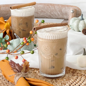 Vintage Textured Embossed Glass