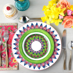 Calypso New Bone China Salad Plate