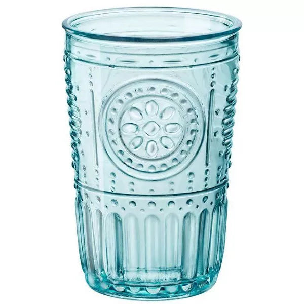 Bormioli Rocco Romantic Cooler Drinking Glass - Blue