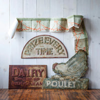 French Chicken Tin Sign