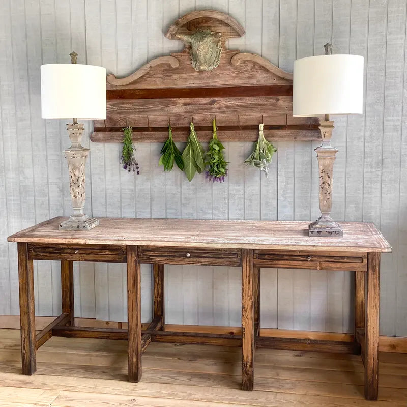 Library Archive Table with Pull Outs