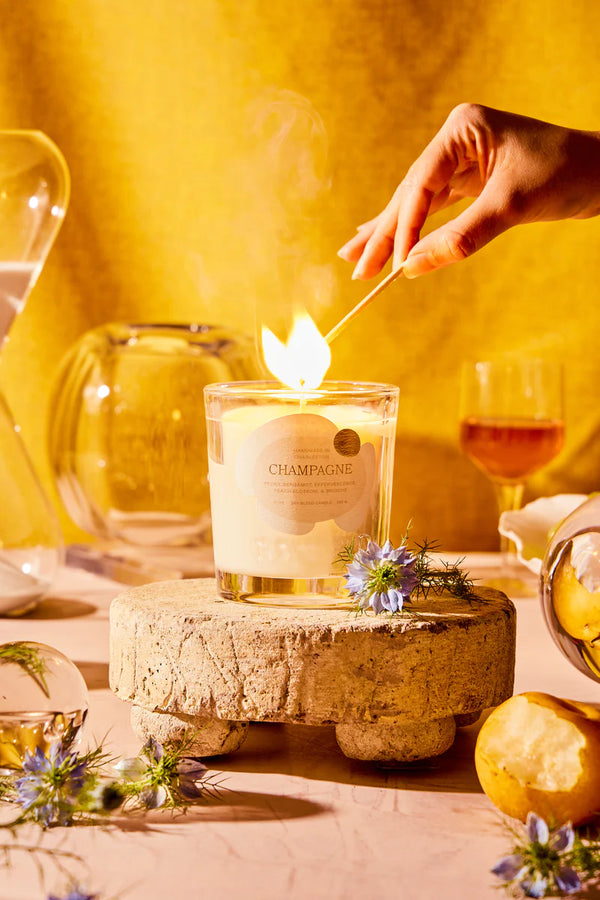 Rewined Champagne Candle - 6oz