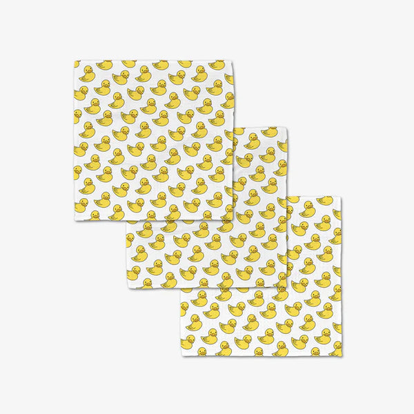 Geometry Lux Washcloths (Set of 3)