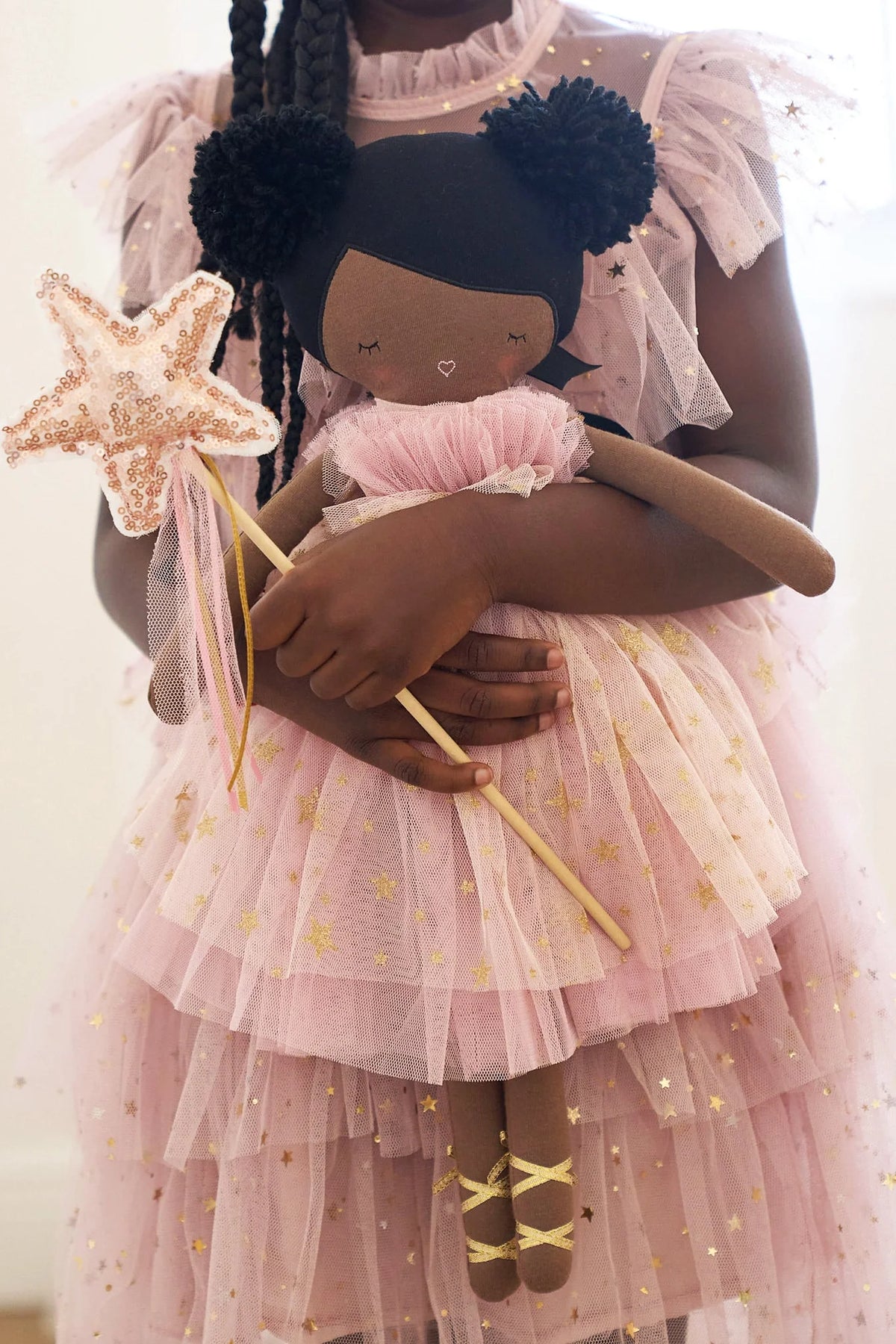 Halle Ballerina Doll (Darker Brown & Ebony) | Alimrose