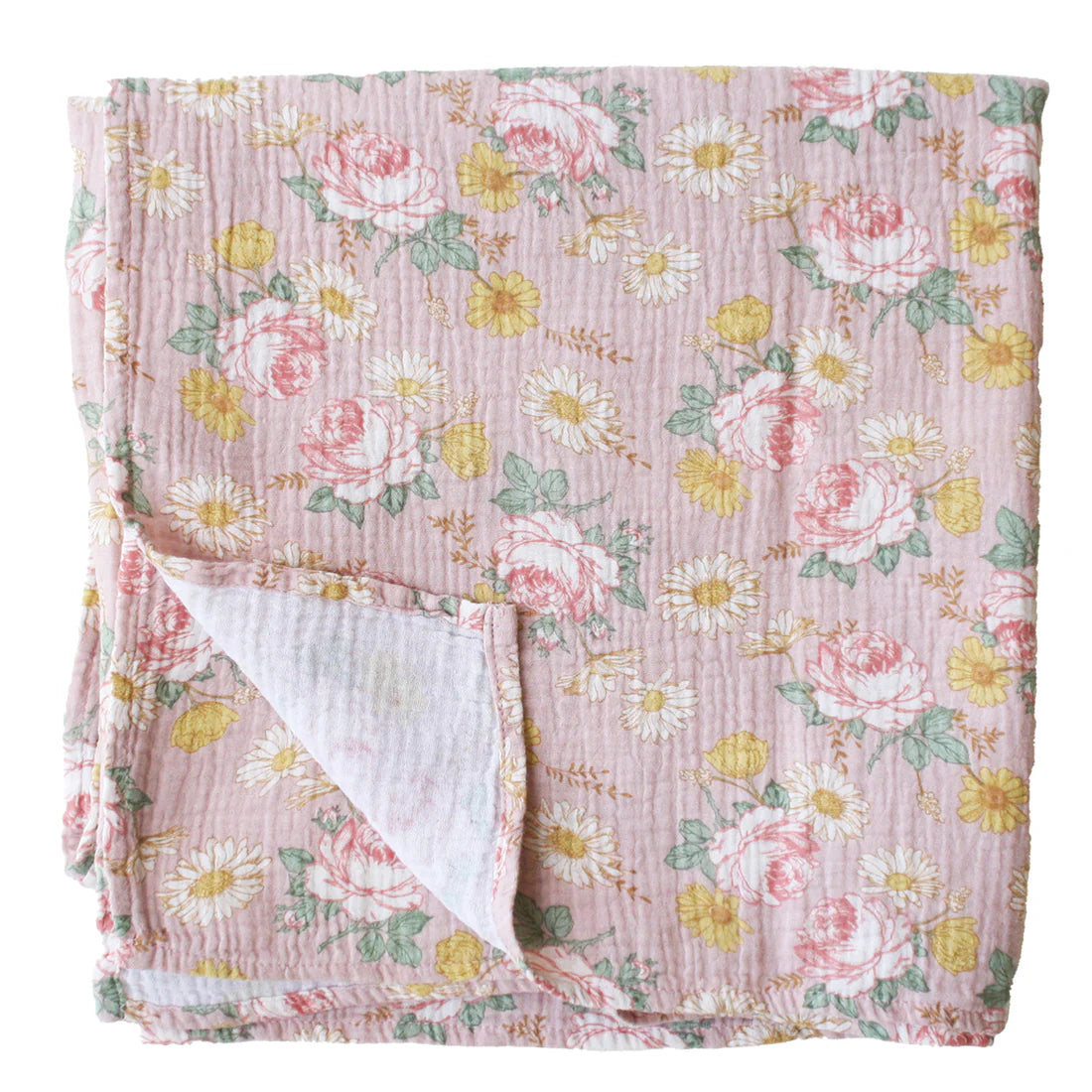 Muslin Swaddle - English Garden | Alimrose