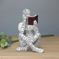 "Bookworm" Woman Reading  Sculpture