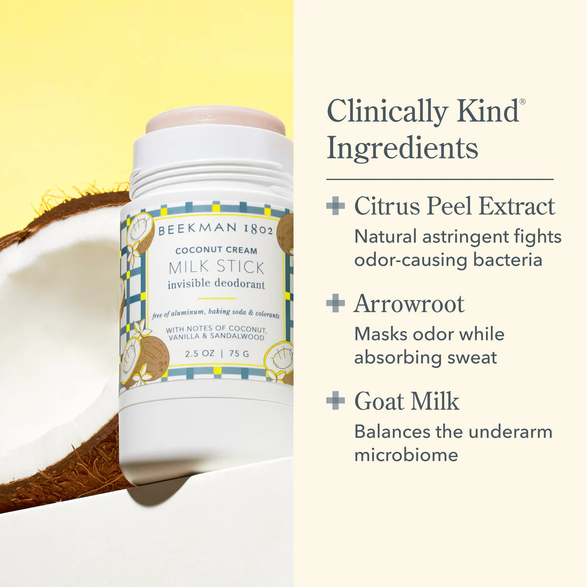 Beekman 1802 Coconut Cream Milk Stick