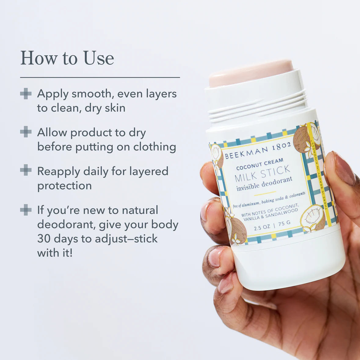 Beekman 1802 Coconut Cream Milk Stick