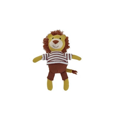 Mini Safari Animals in Clothes Plush - 6 1/2"