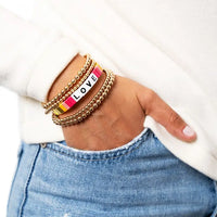 Daily Candy Lucky in Love Tile Bracelet