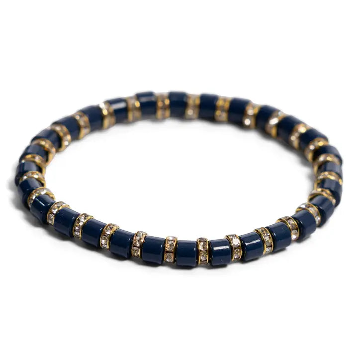 Daily Candy Dream In Color Enamel & Rhinestones Bracelet