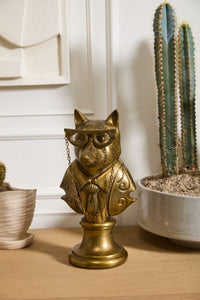 Eloise the Fox E+E Antique Gold Bust