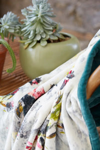 Patina Vie Velvet Throw Blanket - Florabella