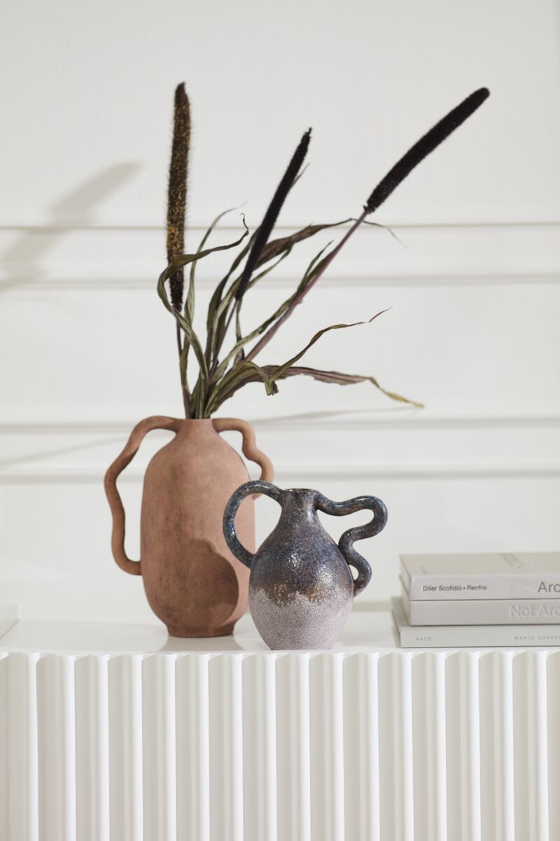 Meander Vase - Terracotta