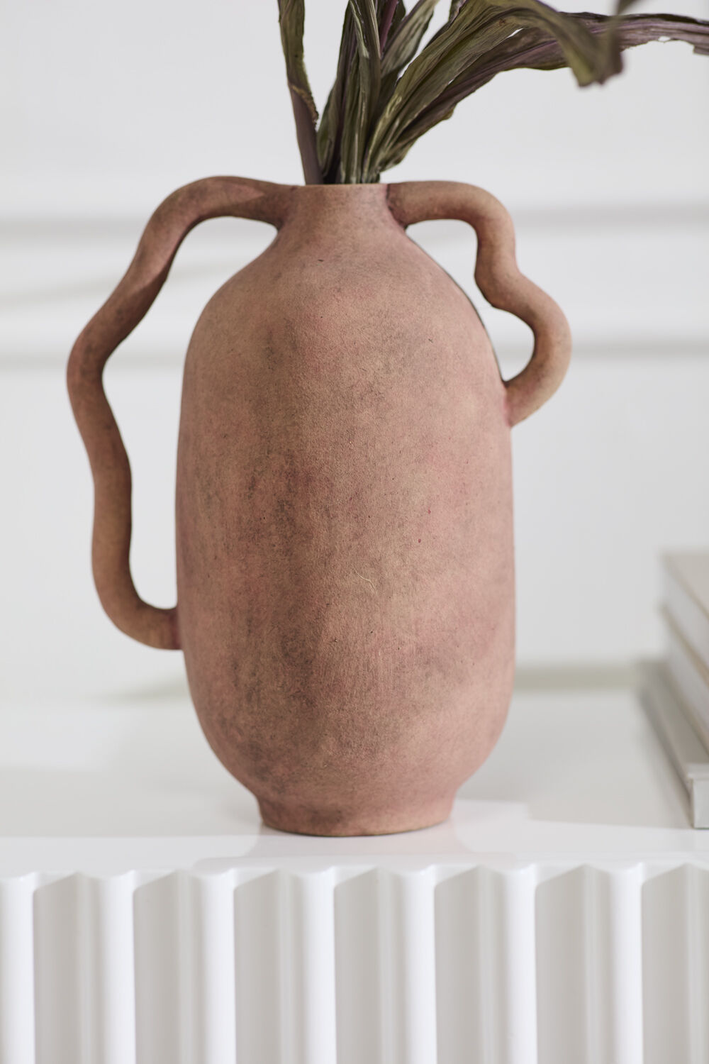 Meander Vase - Terracotta