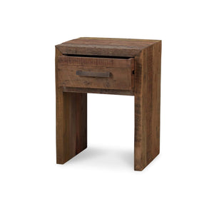 Bramble Tuscan Teak End Table - 1 Drawer