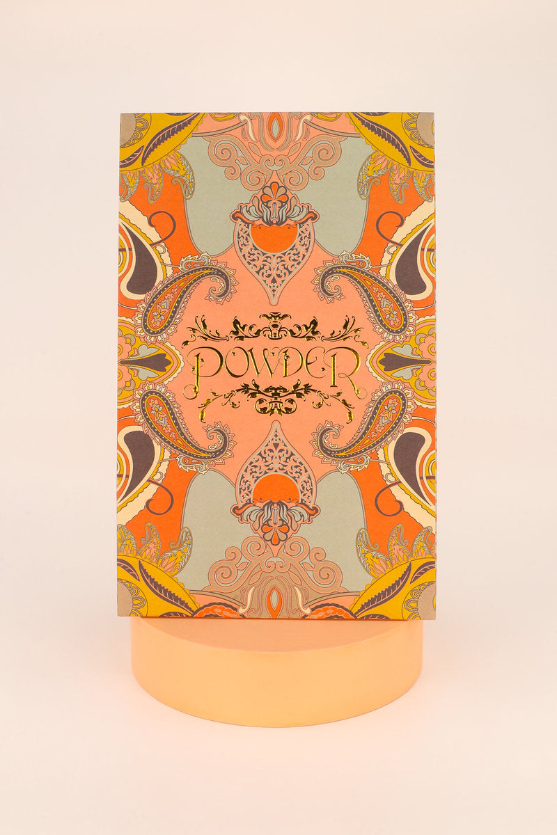 Powder Design Crane at Sunrise Printed Scarf - Mustard