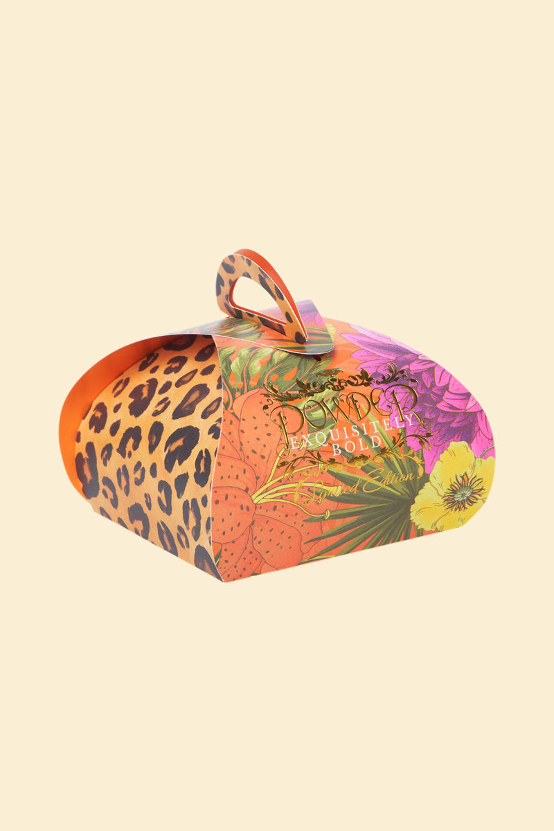 Ornate Toile Scrunchies - Coral (Set of 2)