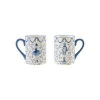 Ceramic Mug with Ballerina & Nutcracker