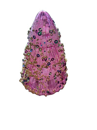 Glitter Tree with LED Lights - 4"