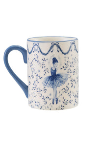 Ceramic Mug with Ballerina & Nutcracker