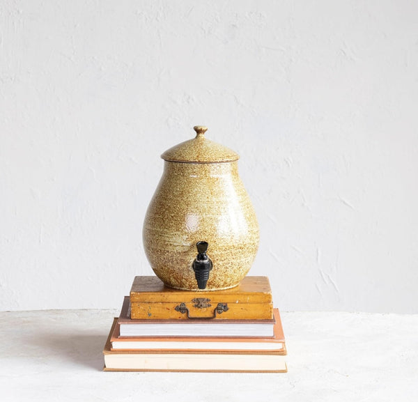 Stoneware Beverage Dispenser