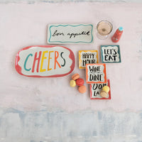 Bon Appétit Stoneware Platter