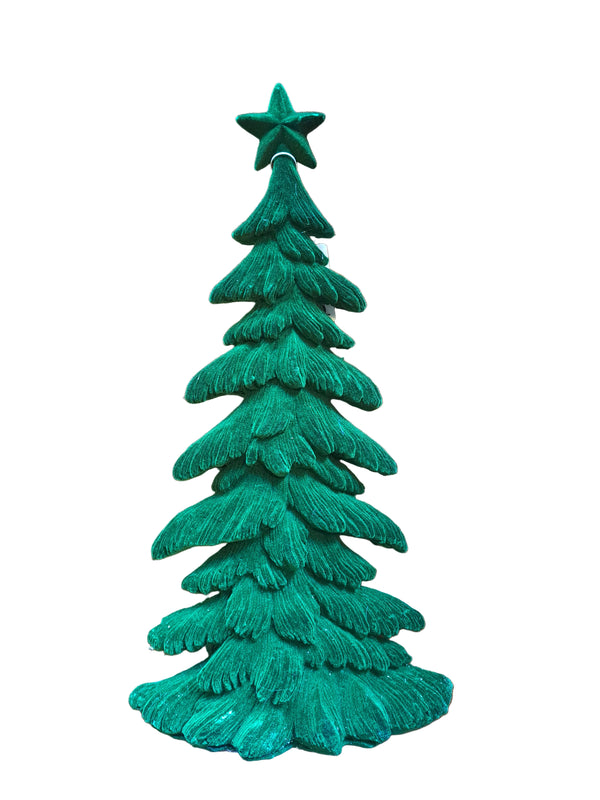 11.5" Flocked Tree
