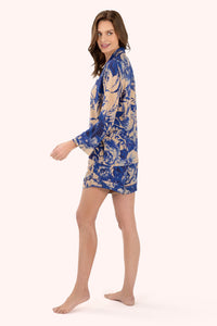 China Blue Blooms Pajamas