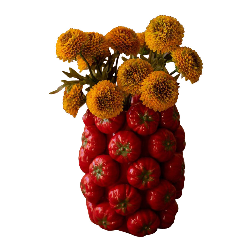 Ceramic Tomato Vase