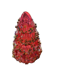 Glitter Tree with LED Lights - 4"