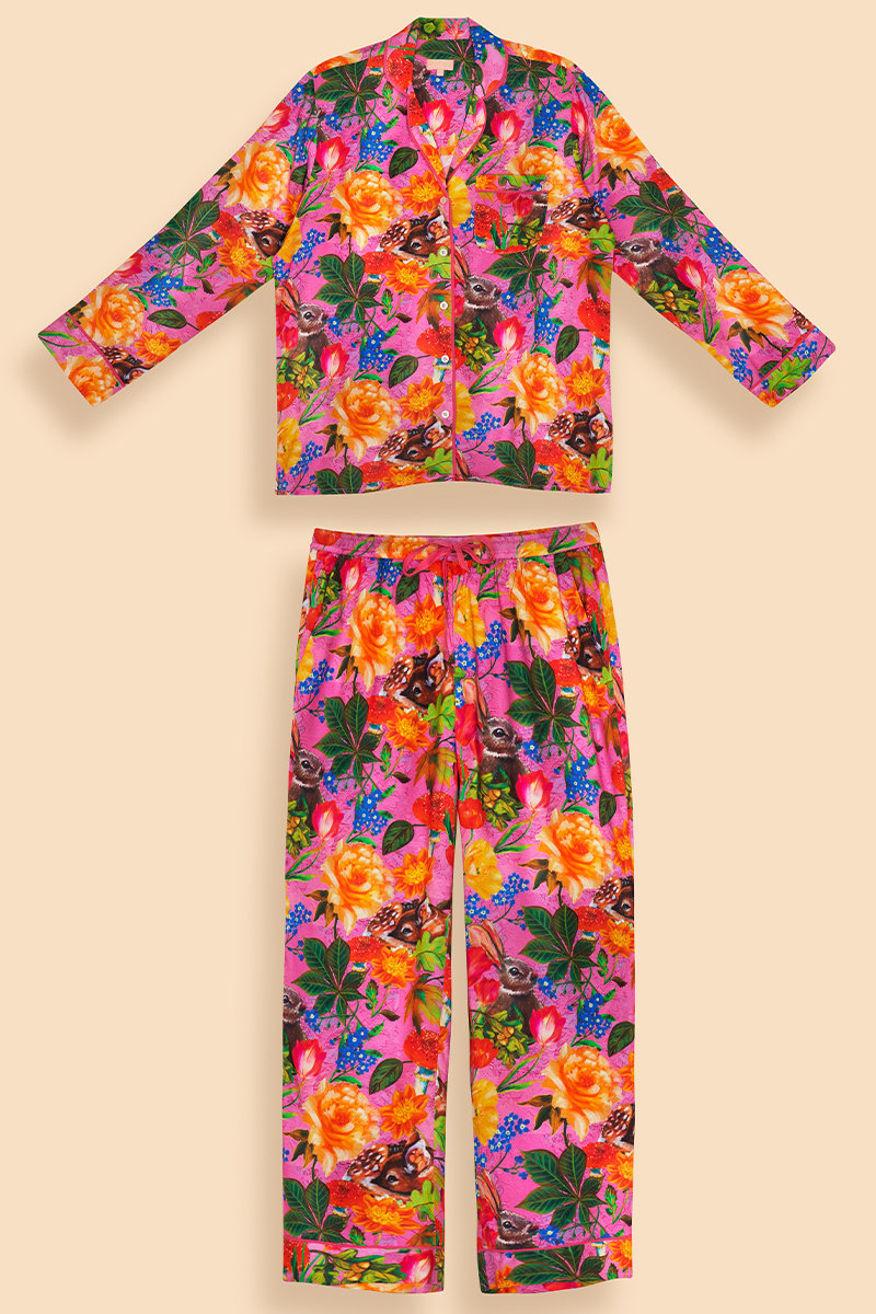 Lilac Whimsical Woodland Pajamas
