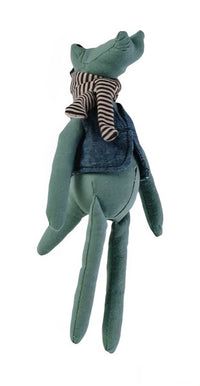 Plush Safari Animals in Clothes - 7 1/2"