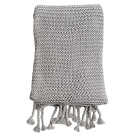 Luxurious Organic Knit Throw Blanket