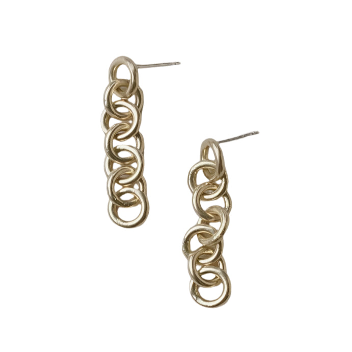 Satomi Studio - 7 Link Earrings