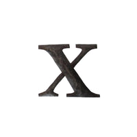 Metal Flat Letters & Numbers