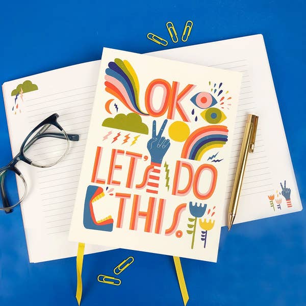OK Let's Do This Journal by Lisa Congdon